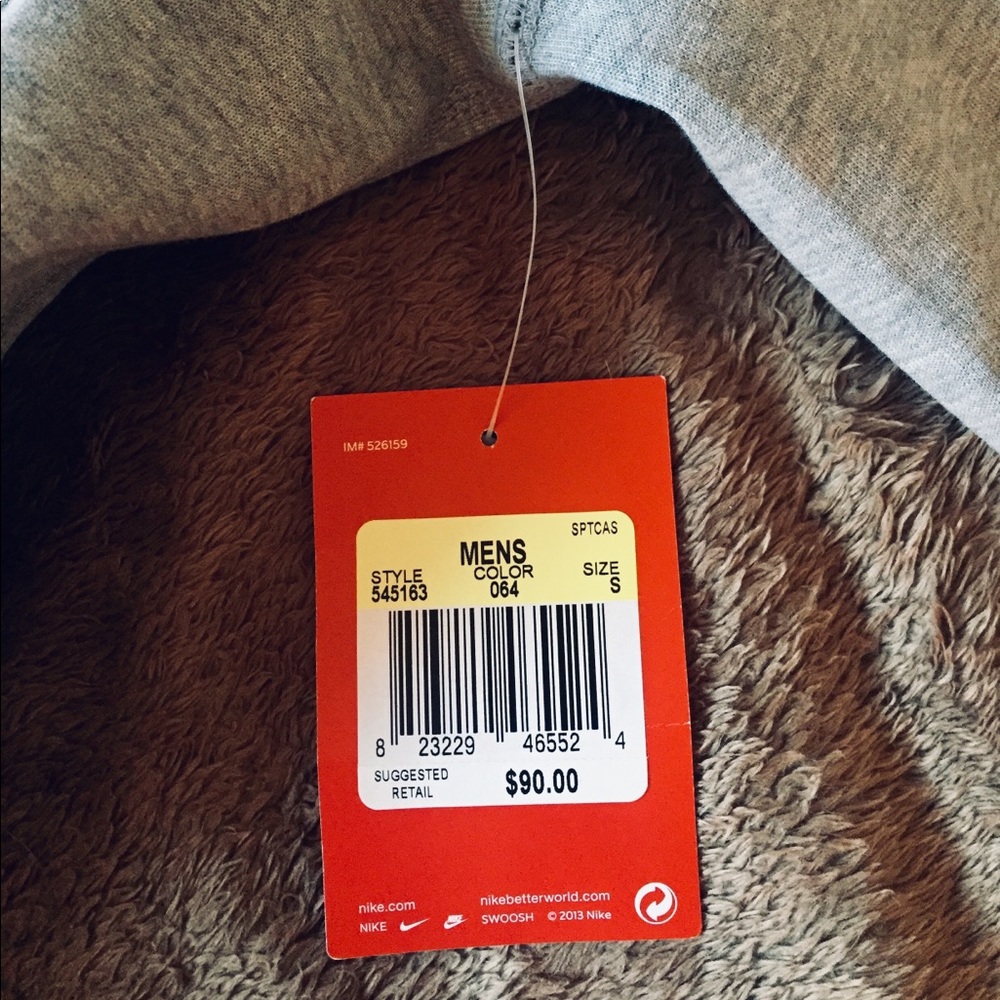 SOLD-NIKE TECH FLEECE CREW PULLOVER SWEATSHIRT - Picture 5 of 8
